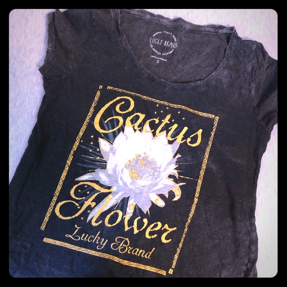 Lucky Brand Cactus Flower Tee